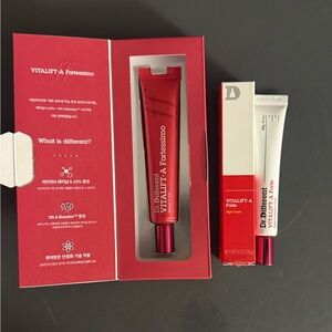 NEW Dr.Different VITALIFT-A Fortessimo Retinal .15%&VITALIFT-A Forte night cream
